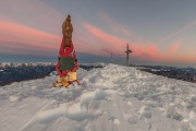 Sabato 7 dicembre 2013 – Monte Sodadura: Il rosso tramonto di Sant’Ambrogio - FOTOGALLERY